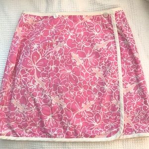 Lilly Pulitzer revers able skirt with scarf